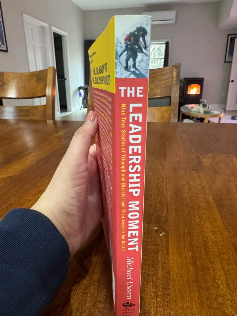 The Leadership Moment by Michael Useem - nine true stories of triumph & disaster